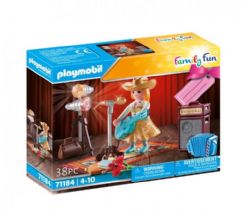 PLAYMOBIL FAMILY FUN - ENSEMBLE CADEAU CHANTEUSE DE COUNTRY #71184